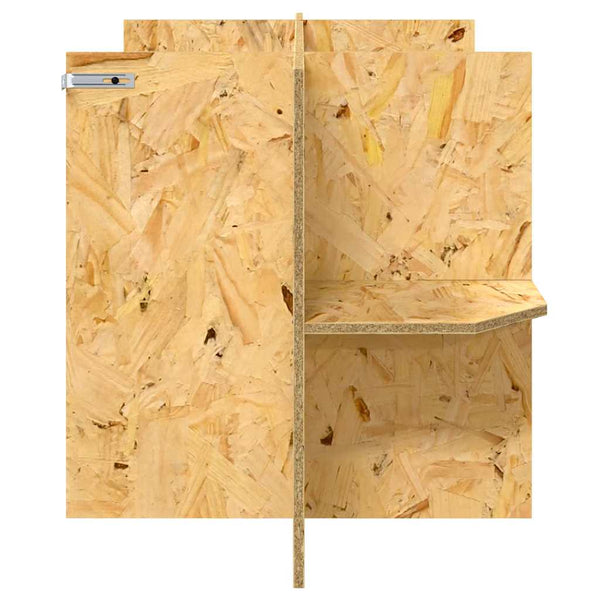 Terraarion Perusta Ruskea 100 x 50 x 50 cm OSB
