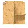 Terraarion Perusta Ruskea 80 x 50 x 50 cm OSB