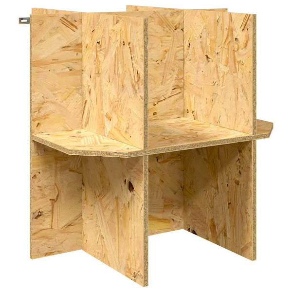 Terraarion Perusta Ruskea 50 x 50 x 50 cm OSB