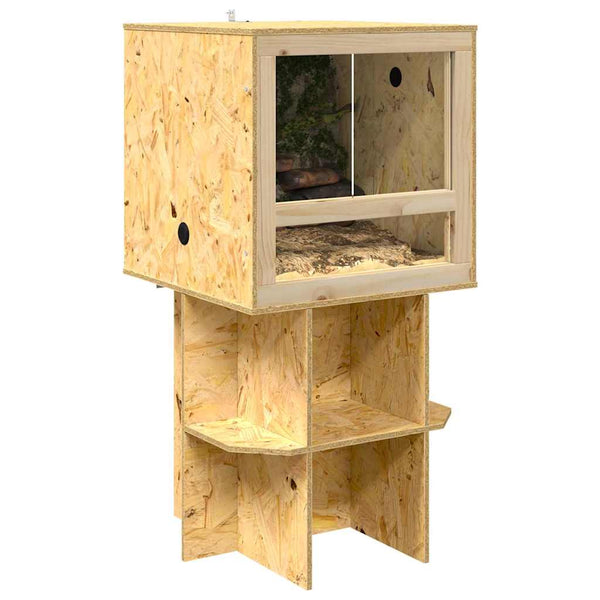 Terraarion Perusta Ruskea 50 x 50 x 50 cm OSB