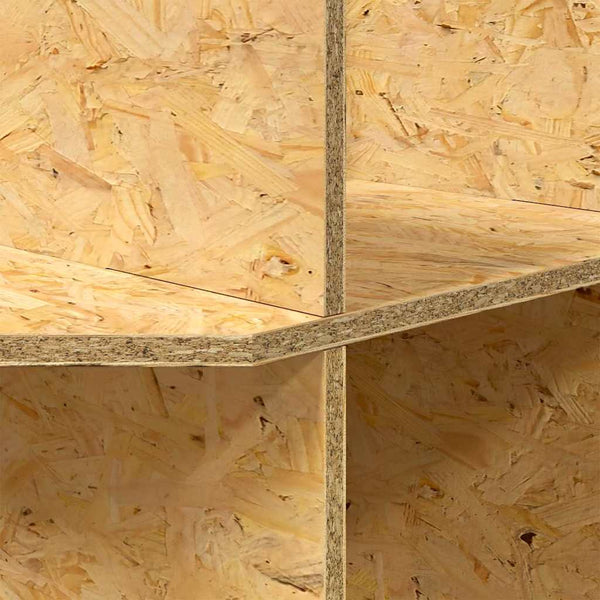 Terraarion Perusta hyllyllä Ruskea 40 x 40 x 50 cm OSB