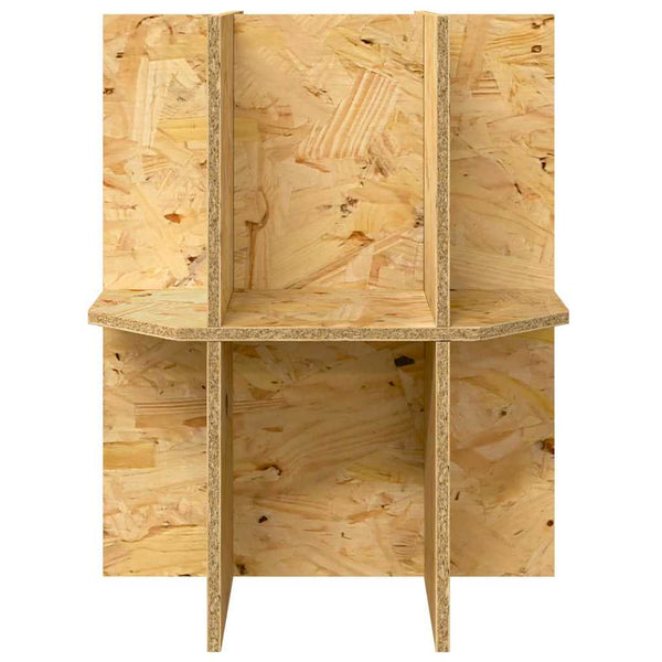 Terraarion Perusta hyllyllä Ruskea 40 x 40 x 50 cm OSB