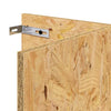 Terraarion Perusta hyllyllä Ruskea 80 x 40 x 50 cm OSB