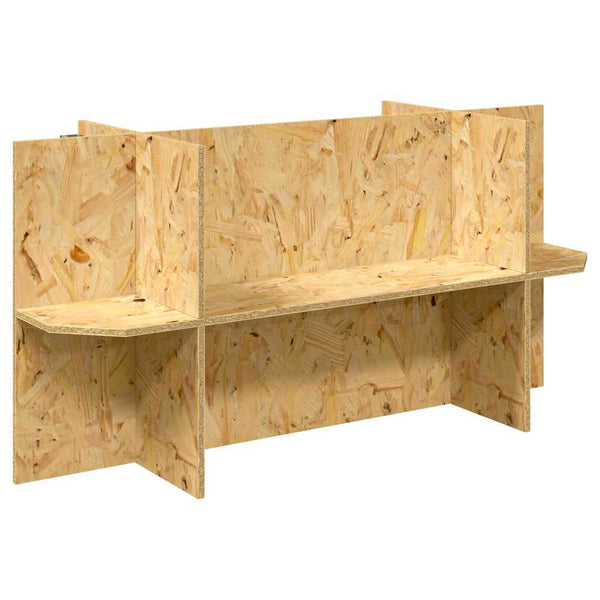 Terraarion Perusta hyllyllä Ruskea 100 x 40 x 50 cm OSB