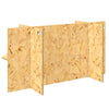 Terraarion Perusta hyllyllä Ruskea 100 x 40 x 50 cm OSB