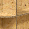 Terraarion Perusta hyllyllä Ruskea 60 x 30 x 50 cm OSB