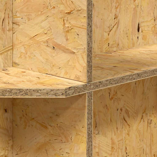 Terraarion Perusta hyllyllä Ruskea 60 x 30 x 50 cm OSB