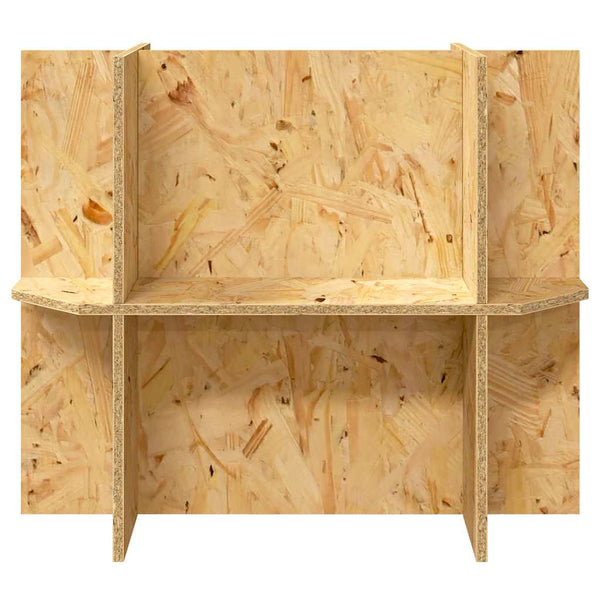 Terraarion Perusta hyllyllä Ruskea 60 x 30 x 50 cm OSB