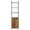 Kirjahylly 6 tasoa 40 x 24 x 161 cm Tekninen puu Vanha Puu
