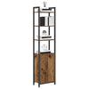 Kirjahylly 6 tasoa 40 x 24 x 161 cm Tekninen puu Vanha Puu