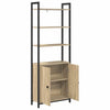 Kirjahylly 6 tasoa 60 x 24 x 161 cm Tekninen puu Sonoman tammi