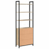 Kirjahylly 6 tasoa 60 x 24 x 161 cm Tekninen puu Sonoman tammi