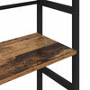 Kirjahylly 2 tasoa 40 x 29,5 x 81 cm Tekninen puu Vanha Puu