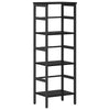 Kirjahylly 3 tasoa 40 x 29,5 x 115 cm Tekninen puu Musta tammi.