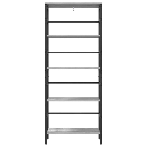 Kirjahylly 4 tasoa 60 x 29,5 x 149 cm Tekninen puu