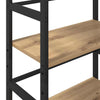 Kirjahylly 4 tasoa 60 x 29,5 x 149 cm Tekninen puu