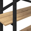 Kirjahylly 4 tasoa 100 x 33,5 x 140 cm Tekninen puu