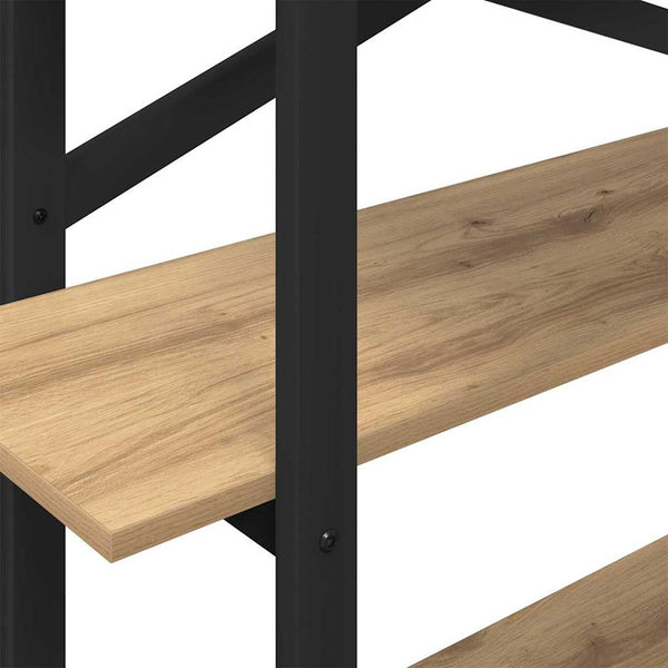 Kirjahylly 3 tasoa 100 x 33,5 x 102 cm Tekninen puu
