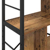 Kirjahylly 7 tasoa 75 x 30 x 123,5 cm Tekninen puu Vanha Puu