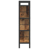 Kirjahylly 7 tasoa 75 x 30 x 123,5 cm Tekninen puu Vanha Puu
