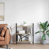 Kirjahylly 5 tasoa 75 x 30 x 91 cm Tekninen puu Sonoman tammi