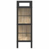 Kirjahylly 5 tasoa 75 x 30 x 91 cm Tekninen puu Sonoman tammi