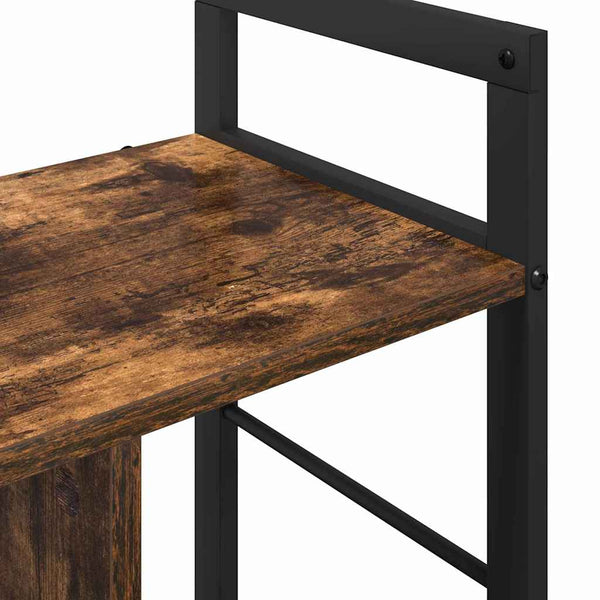 Kirjahylly Savutammi 75 x 30 x 58,5 cm Tekninen puu 3 tasoa