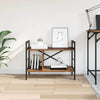 Kirjahylly 3 tasoa 75 x 30 x 58,5 cm Tekninen puu Vanha Puu