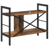 Kirjahylly 3 tasoa 75 x 30 x 58,5 cm Tekninen puu Vanha Puu