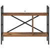Kirjahylly 3 tasoa 75 x 30 x 58,5 cm Tekninen puu Vanha Puu