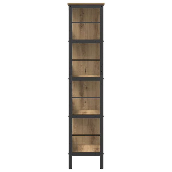 Kirjahylly 8 tasoa 82 x 32 x 144,5 cm Tekninen puu
