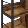 Kirjahylly 6 tasoa 82 x 32 x 112 cm Tekninen puu Vanha Puu