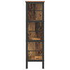 Kirjahylly 6 tasoa 82 x 32 x 112 cm Tekninen puu Vanha Puu