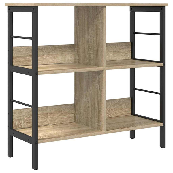 Kirjahylly 4 tasoa 82 x 32 x 79 cm Tekninen puu Sonoman tammi