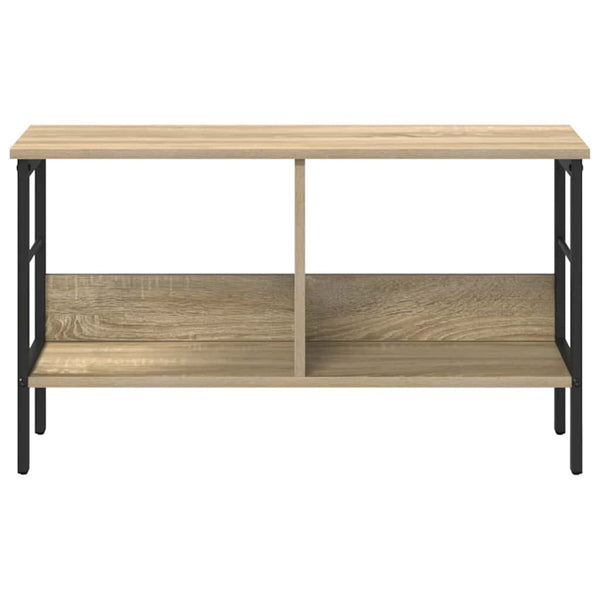 Kirjahylly 2 tasoa 82 x 32 x 47 cm Tekninen puu Sonoman tammi