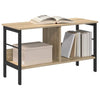Kirjahylly 2 tasoa 82 x 32 x 47 cm Tekninen puu Sonoman tammi