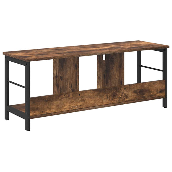 Kirjahylly 3 tasoa 102 x 32 x 40,5 cm Tekninen puu Savupähkinä