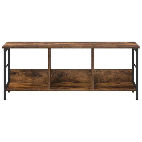 Kirjahylly 3 tasoa 102 x 32 x 40,5 cm Tekninen puu Savupähkinä