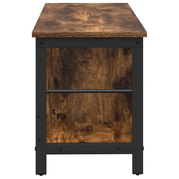 Kirjahylly 3 tasoa 102 x 32 x 40,5 cm Tekninen puu Savupähkinä