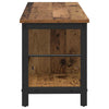 Kirjahylly 3 tasoa 102 x 32 x 40,5 cm Tekninen puu Vanha Puu