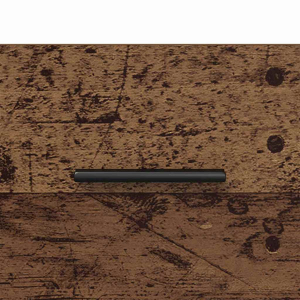 2 kpl Yöpöytäkaappi Vanha puu 40 x 35 x 47.5 cm Tekninen puu