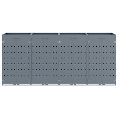 Roskakuskin säilytys 4:lle astiassa Vaaleanharmaa