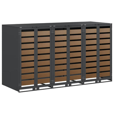 Roskakuskin säilytys 3:lle astiassa Antrasiitti