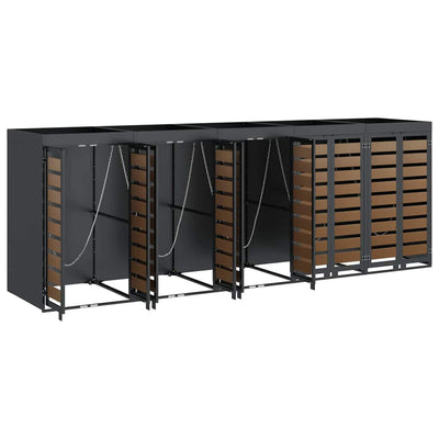 Roskakuskin säilytys 3:lle astiassa Antrasiitti