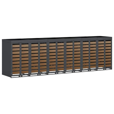 Roskakuskin säilytys 3:lle astiassa Antrasiitti