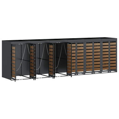 Roskakuskin säilytys 3:lle astiassa Antrasiitti