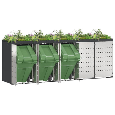 Roskakuskin säilytys 3:lle astiassa Antrasiitti