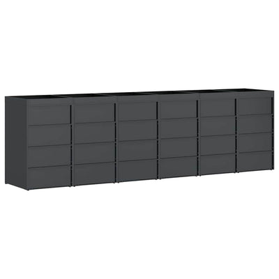 Roskakuskin säilytys 3:lle astiassa Antrasiitti