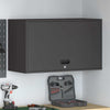 Seinähylly autotalliin Musta 90 x 40 x 53 cm