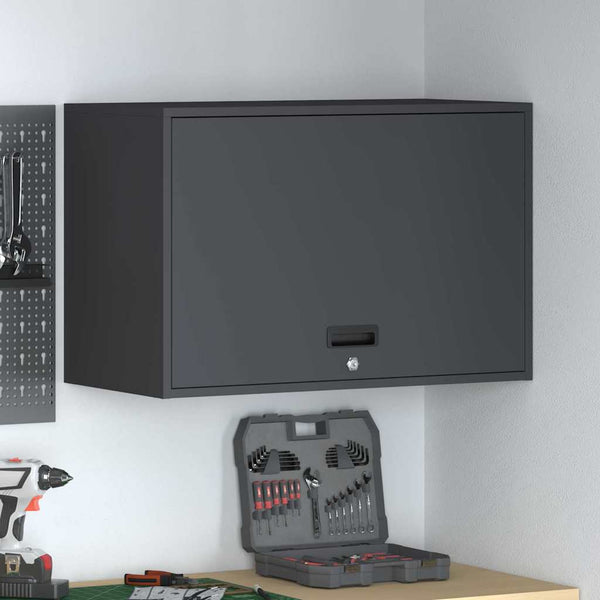 Seinähylly autotalliin Antrasiitti 80 x 40 x 53 cm